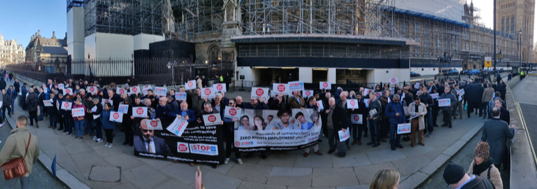 IR35 protestors demand off-payroll tax review